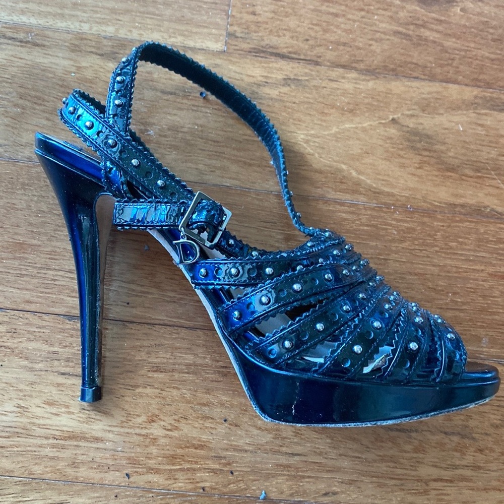 Dior strap heels, size 7.5